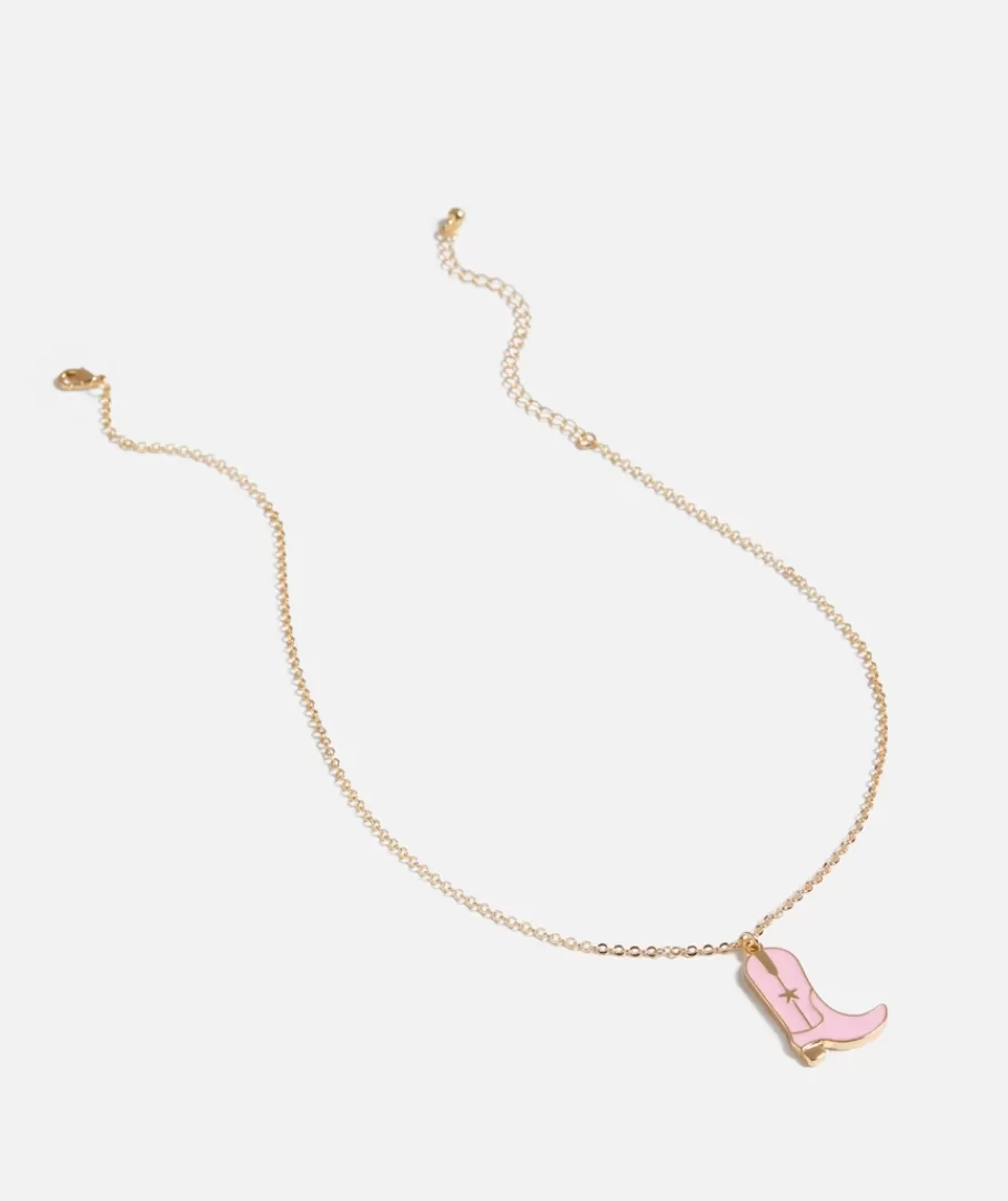 Sportsgirl Jewellery | Necklaces<PINK COWGIRL PENDANT NECKLACE