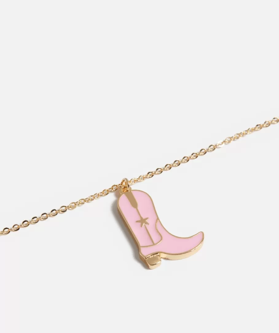 Sportsgirl Jewellery | Necklaces<PINK COWGIRL PENDANT NECKLACE