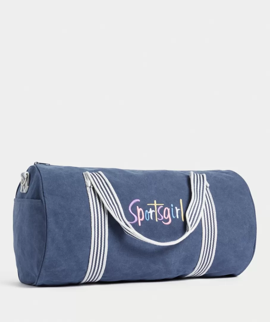 Sportsgirl Bags | Duffle Bags<REWIND LOGO DUFFLE