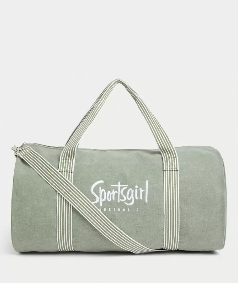 Sportsgirl Bags | Duffle Bags<REWIND LOGO DUFFLE