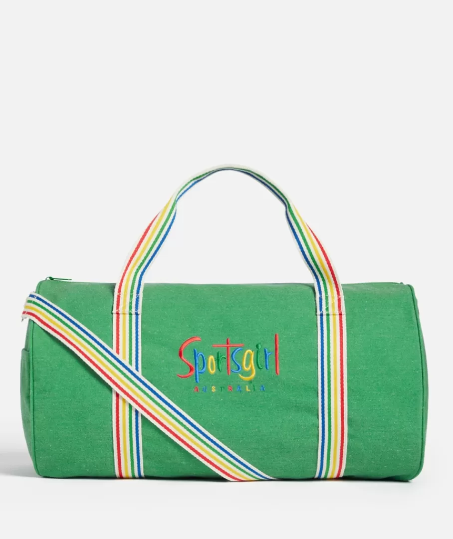 Sportsgirl Bags | Duffle Bags<REWIND LOGO DUFFLE