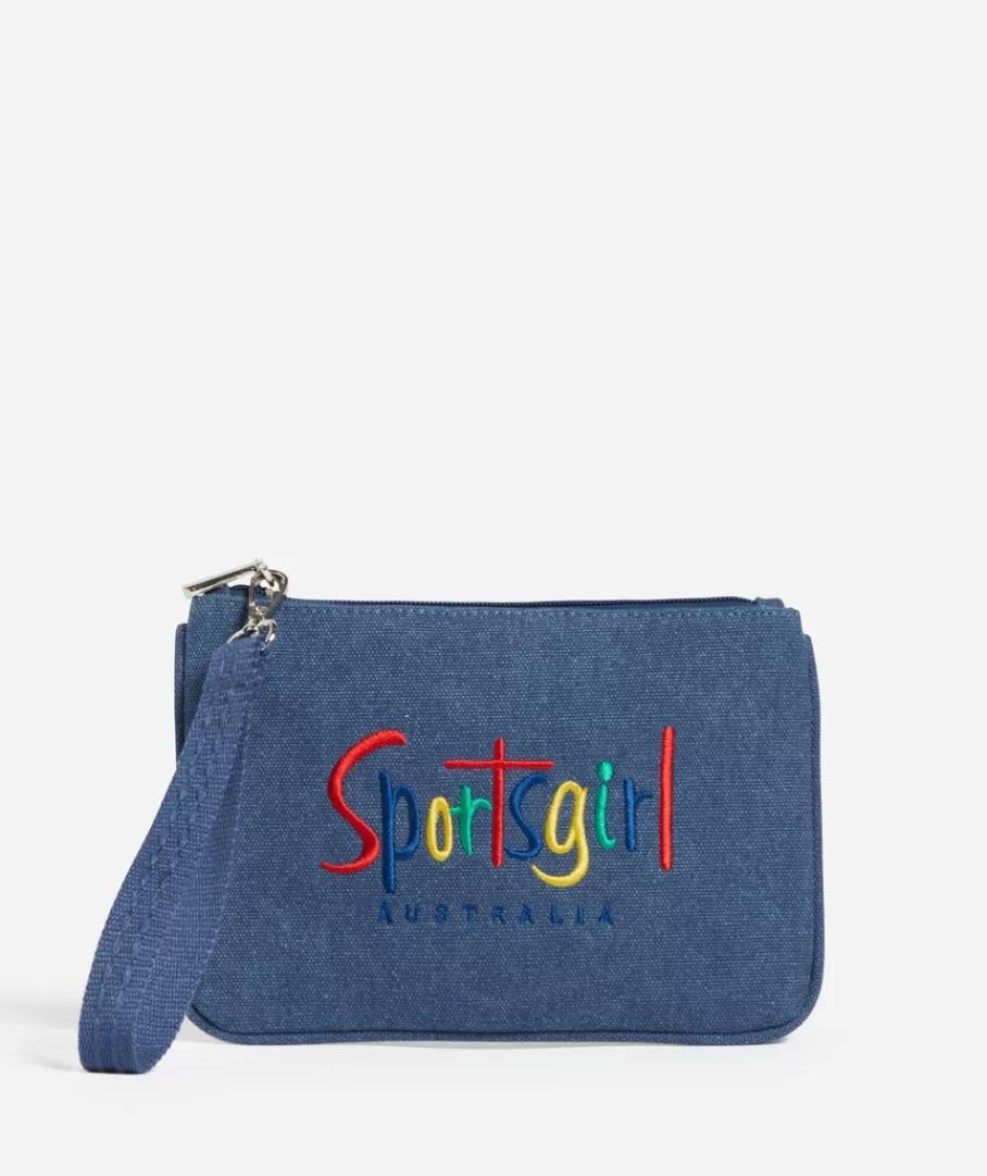 Sportsgirl Bags<REWIND LOGO ZIPPER POUCH