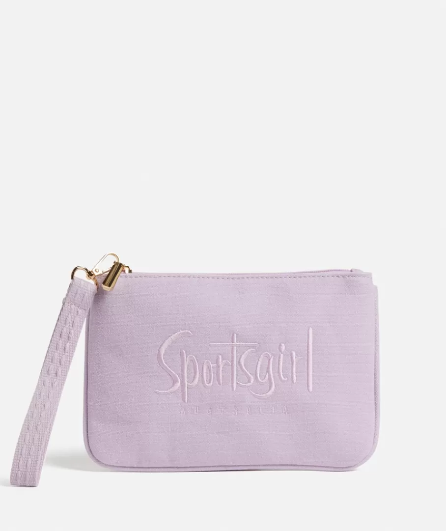 Sportsgirl Wallets & Card Holders | Wallets & Card Holders<REWIND LOGO ZIPPER POUCH