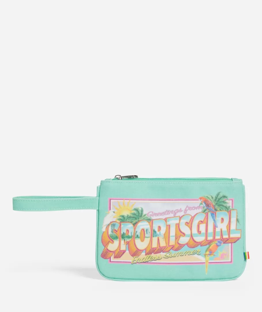 Sportsgirl Wallets & Card Holders | Wallets & Card Holders<REWIND ZIPPER POUCH - POSTCARD