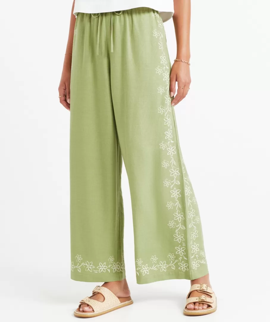 Sportsgirl Pants | Wide Leg Pants<ROSA PRINTED PANT