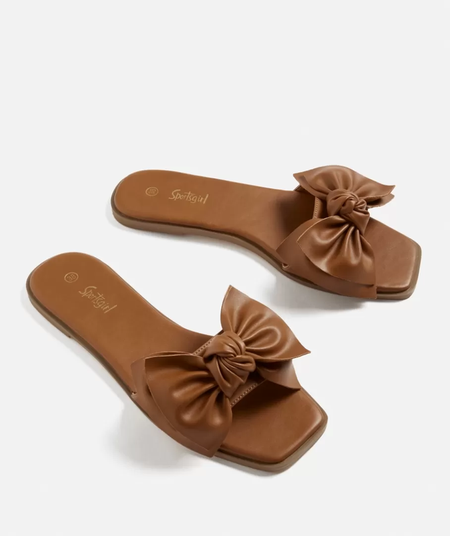 Sportsgirl Shoes | Slides & Sandals<ROSIE BOW SLIDE -