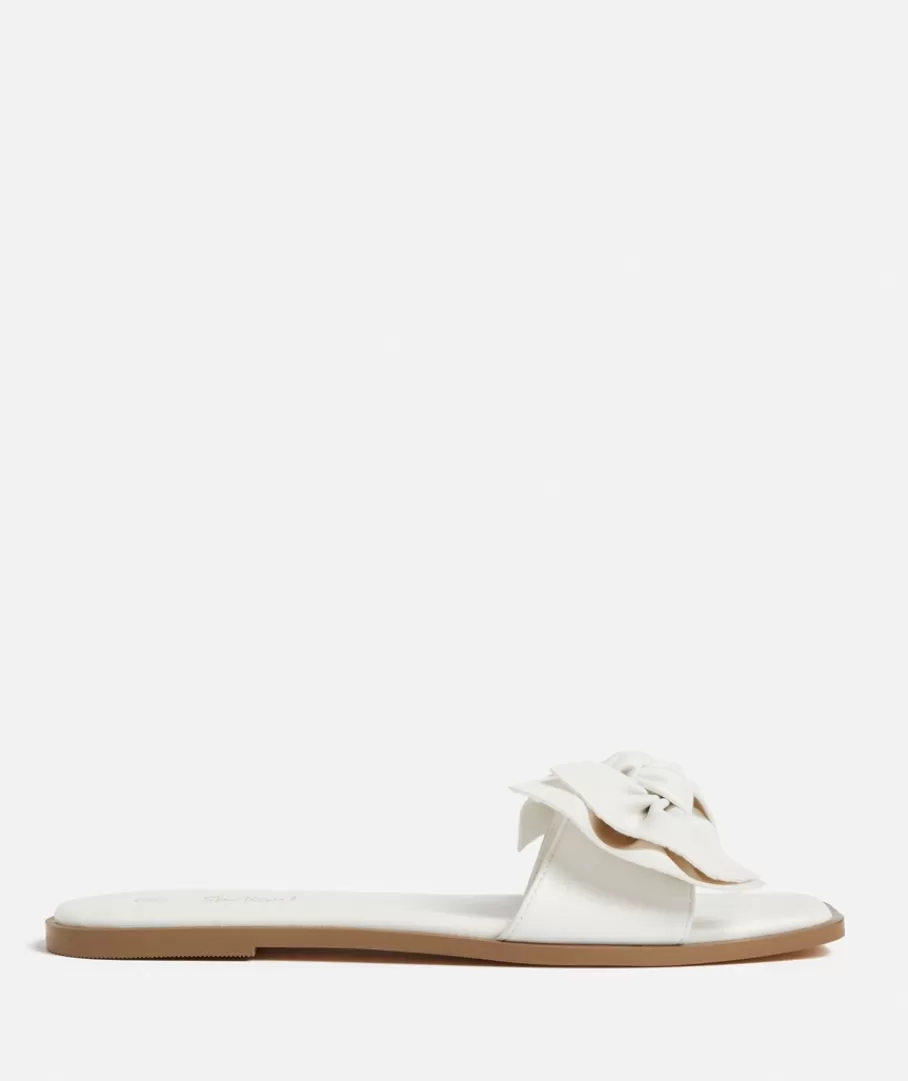 Sportsgirl Shoes | Slides & Sandals<ROSIE BOW SLIDE -