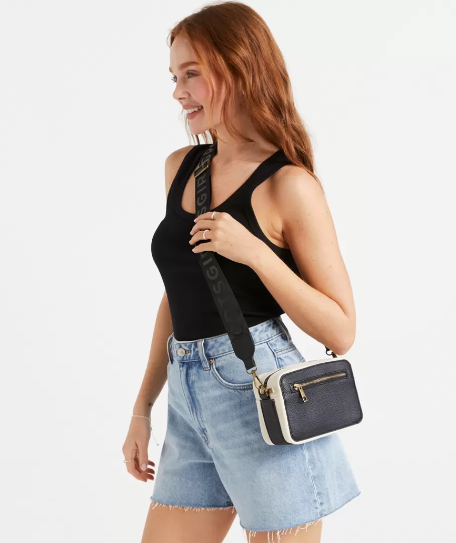 Sportsgirl Bags | Crossbody Bags<ROSIE CANVAS CAMERA BAG