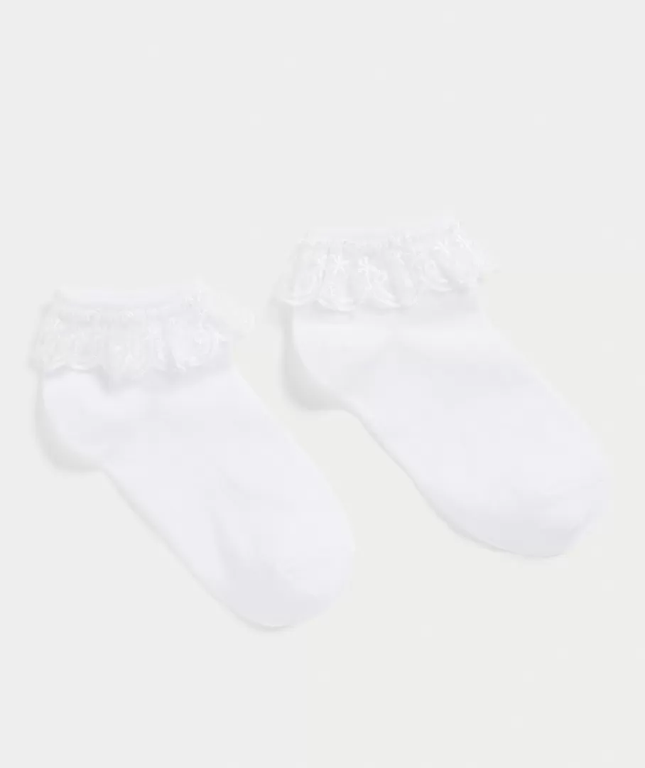 Sportsgirl Socks<RUFFLE LACE SOCK