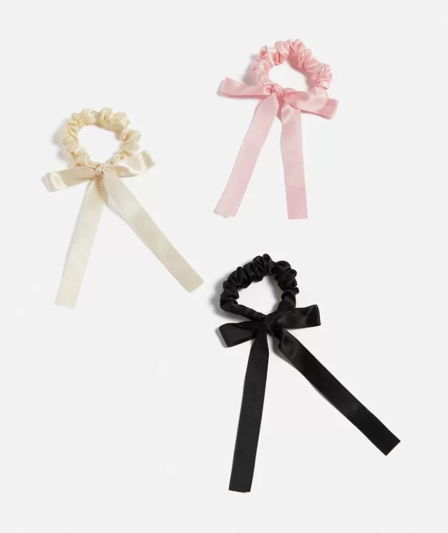 Sportsgirl Hair Accessories<SATIN BOW SCRUNCHIE PACK