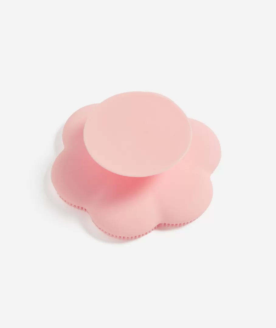 Sportsgirl Skincare Tools<SILICONE FLOWER CLEANSING PAD WITH SUCTION