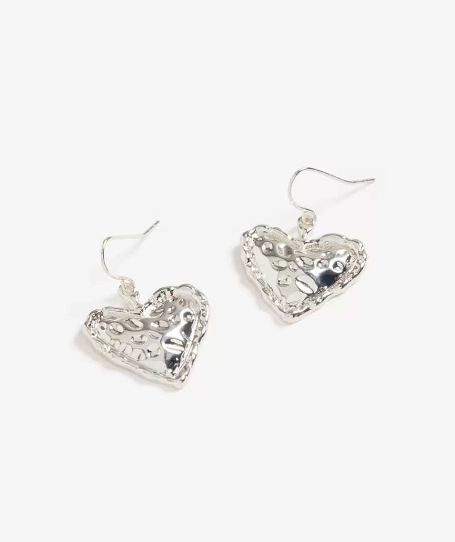 Sportsgirl Earrings< MOLTEN HEART DROP