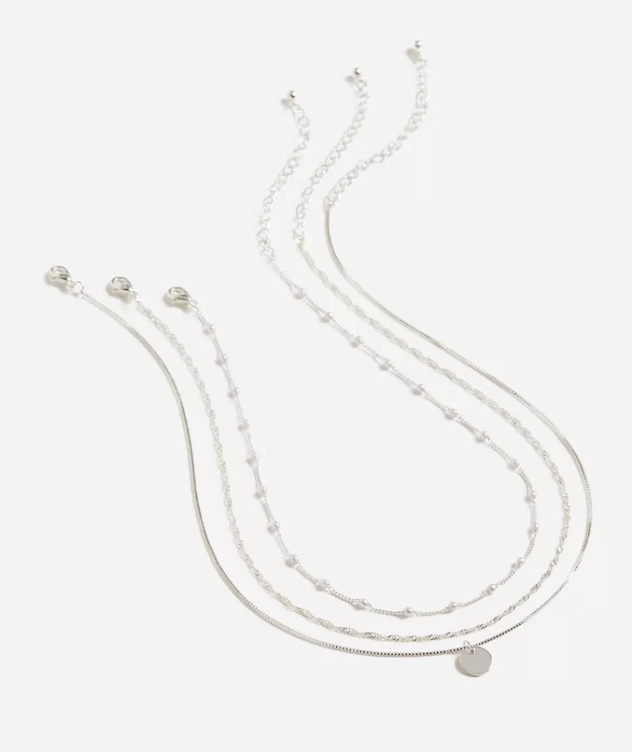 Sportsgirl Jewellery | Necklaces< PEARL CHAIN NECKLACE PACK