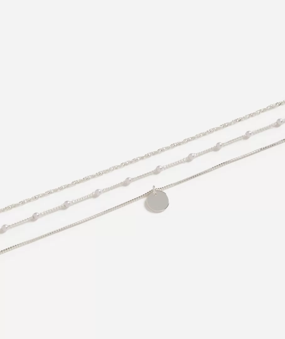 Sportsgirl Jewellery | Necklaces< PEARL CHAIN NECKLACE PACK