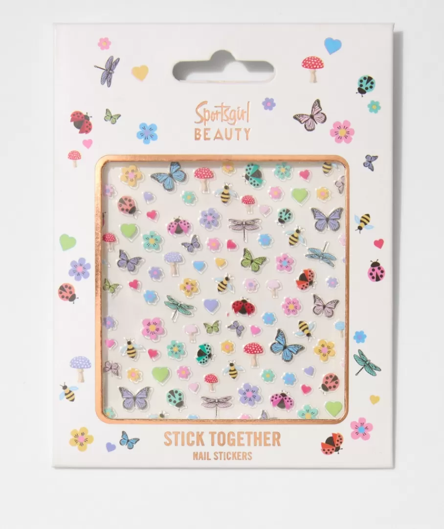 Sportsgirl Nails<STICK TOGETHER - NAIL STICKERS - SECRET GARDEN