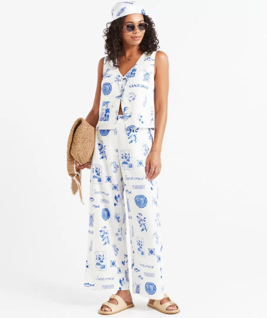 Sportsgirl Linen | Sets<SUNNY LINEN BLEND TAILORED PANT