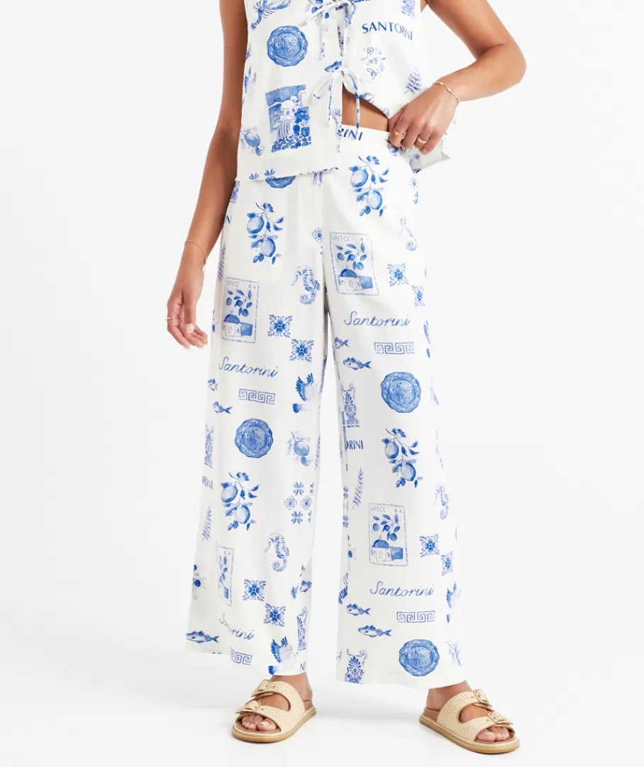 Sportsgirl Linen | Sets<SUNNY LINEN BLEND TAILORED PANT