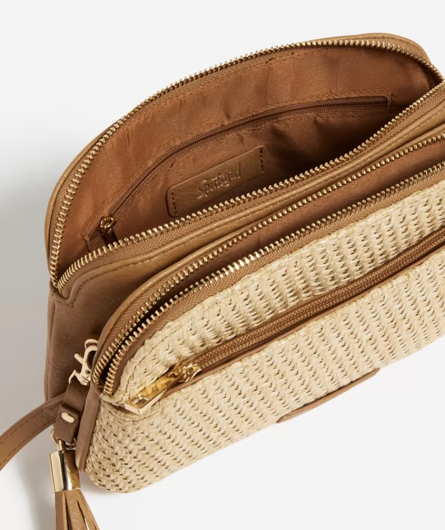 Sportsgirl Bags | Crossbody Bags<SYLVIA STRAW SLING BAG