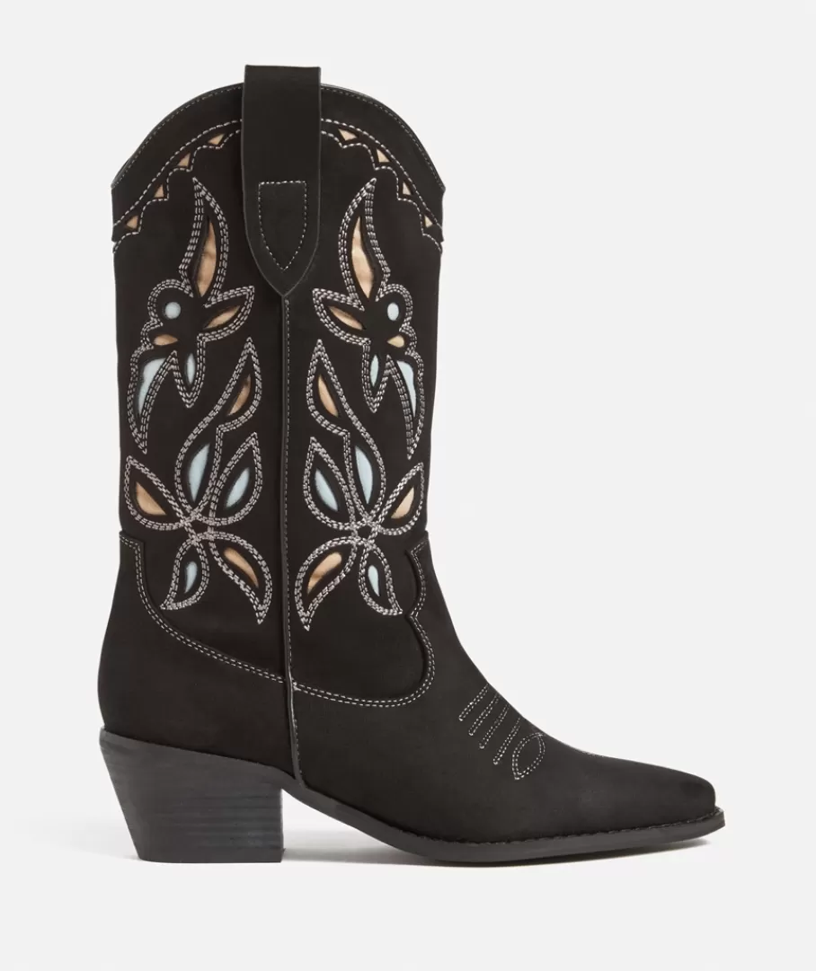 Sportsgirl Shoes | Boots<TAYLOR EMBROIDERED WESTERN BOOT -