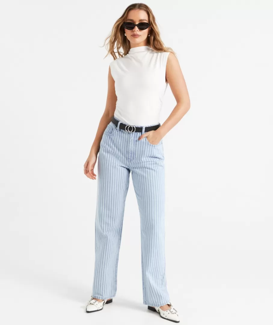 Sportsgirl Sets | Jeans<THE CLASSIC STRAIGHT DENIM JEAN