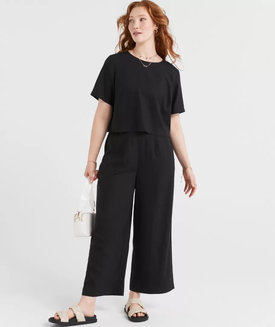 Sportsgirl Linen | Sets<THE EUROPEAN LINEN BLEND CULOTTE