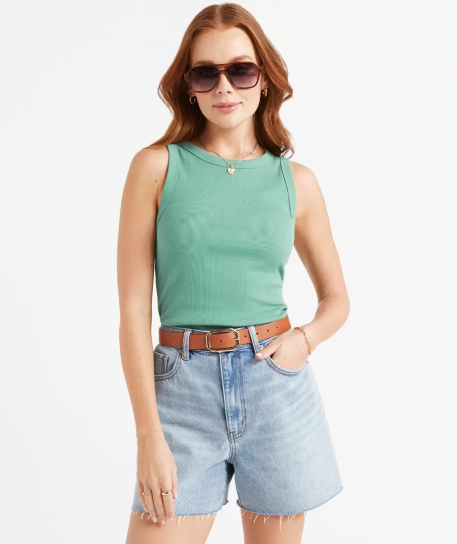 Sportsgirl Shorts | Casual Shorts<THE HIGH RELAXED DENIM SHORT