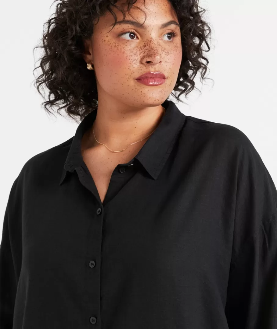 Sportsgirl Sets | Linen<THE LINEN BLEND OVERSIZED SHIRT