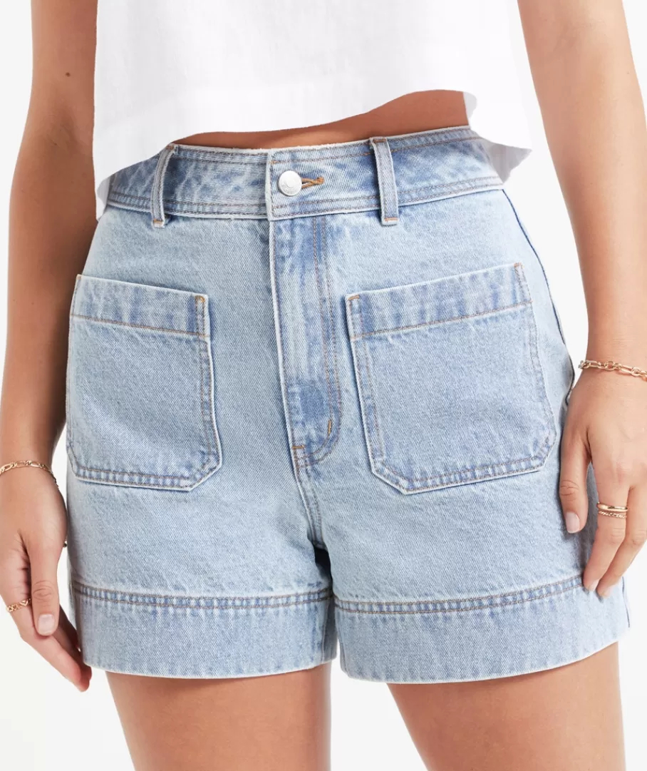 Sportsgirl Shorts | Shorts<THE PATCH POCKET DENIM SHORT