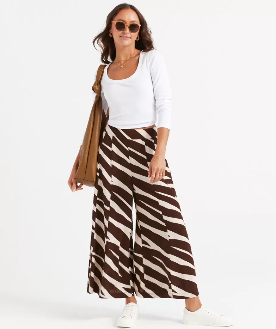 Sportsgirl Sets | Pants<THE PRINTED CULOTTE