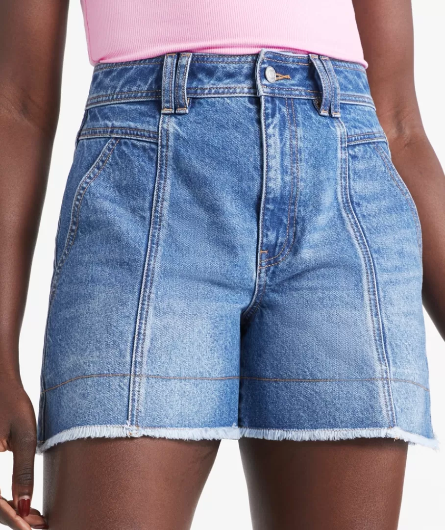 Sportsgirl Shorts | Shorts<THE SEAMED DENIM SHORT