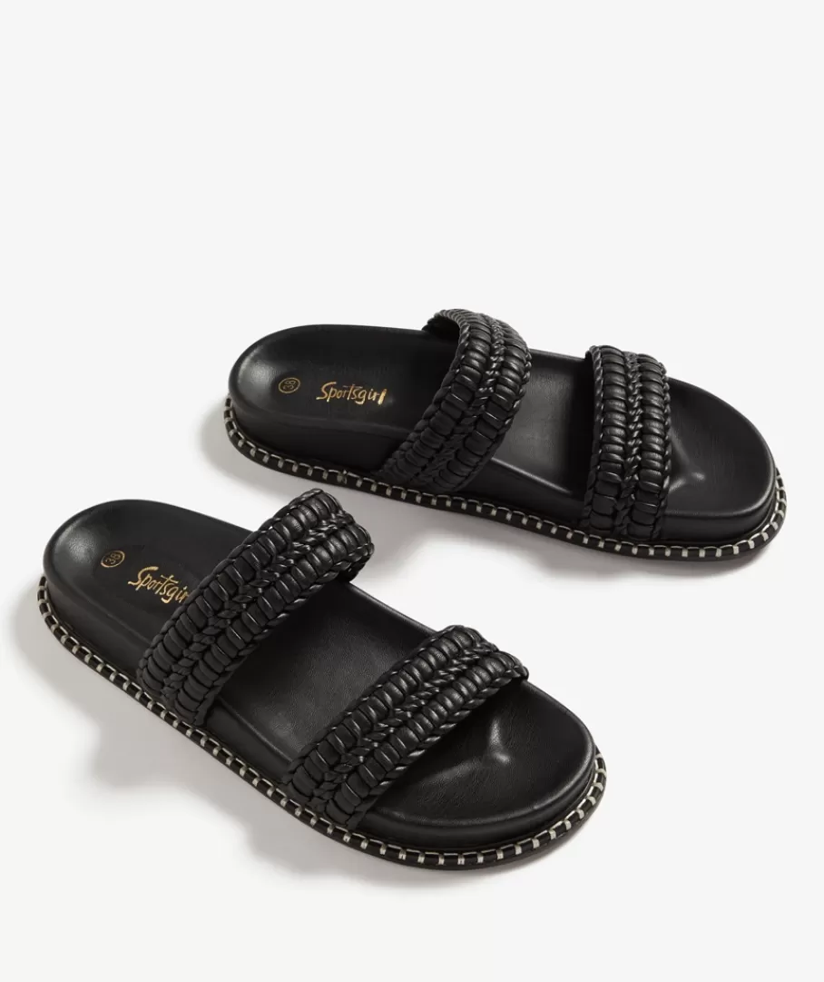 Sportsgirl Shoes | Slides & Sandals<TORI WHIPSTITCH SANDAL