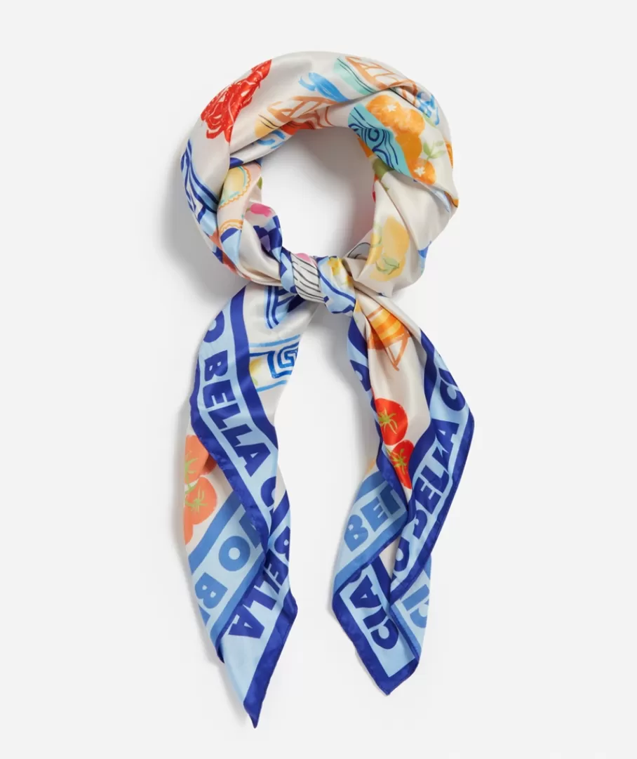 Sportsgirl Scarves<XL SATIN SCARF - ENDLESS SUMMER