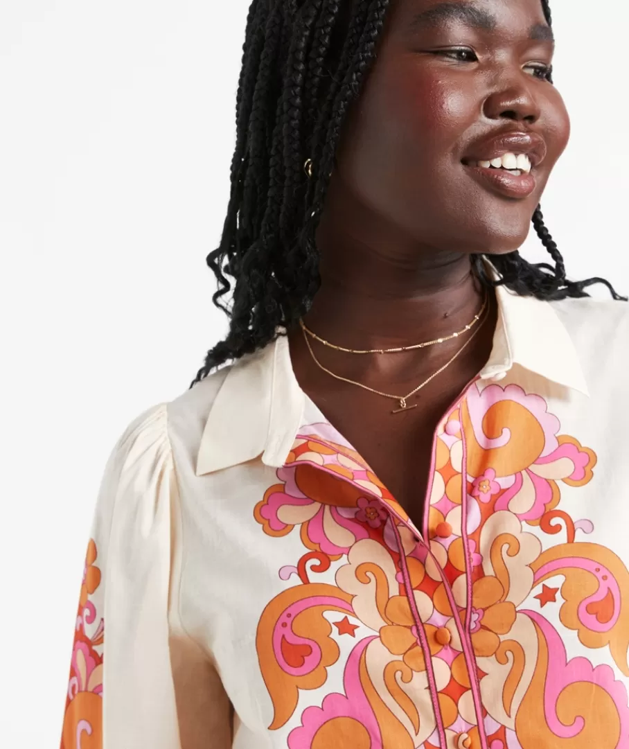 Sportsgirl Sets | Shirts & Blouses<ZAIDA PRINTED SHIRT